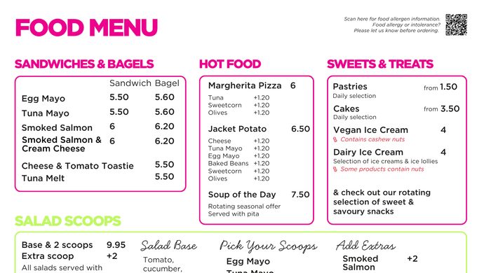 Food Menu